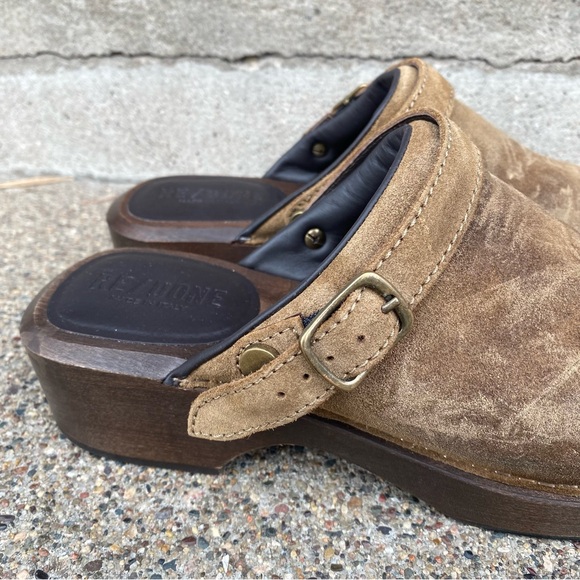 Re/Done Suede Clogs Size EU 38 - Picture 10 of 10